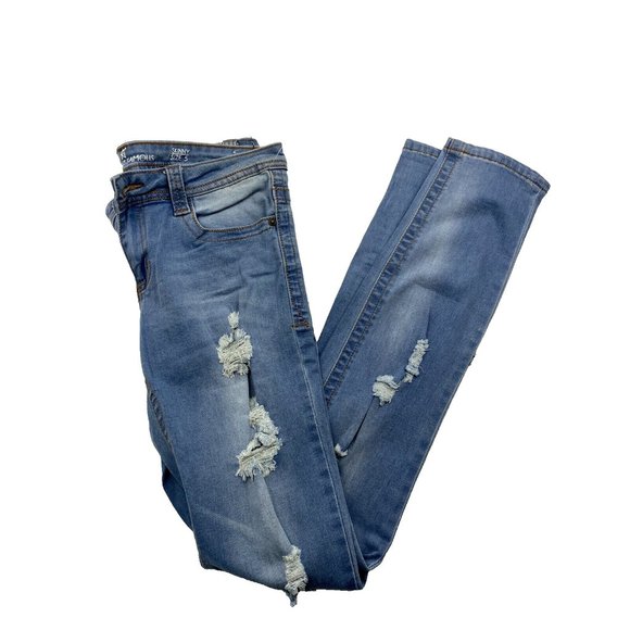 almost famous jeans Size 5 Skinny Ladies - Picture 3 of 12